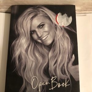 Jessica Simpson open book hardcover